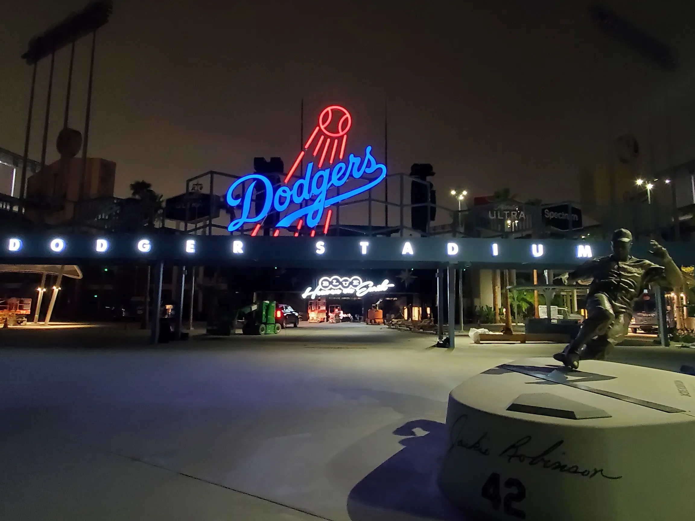 LA Dodgers Hex Signage